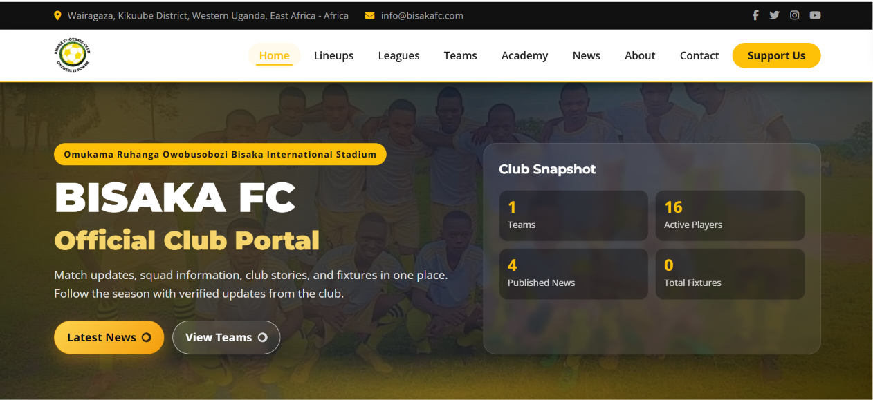 Bisaka FC Official Website